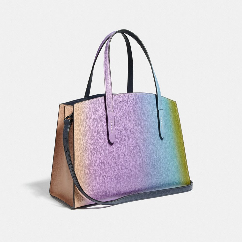 coach charlie carryall ombre