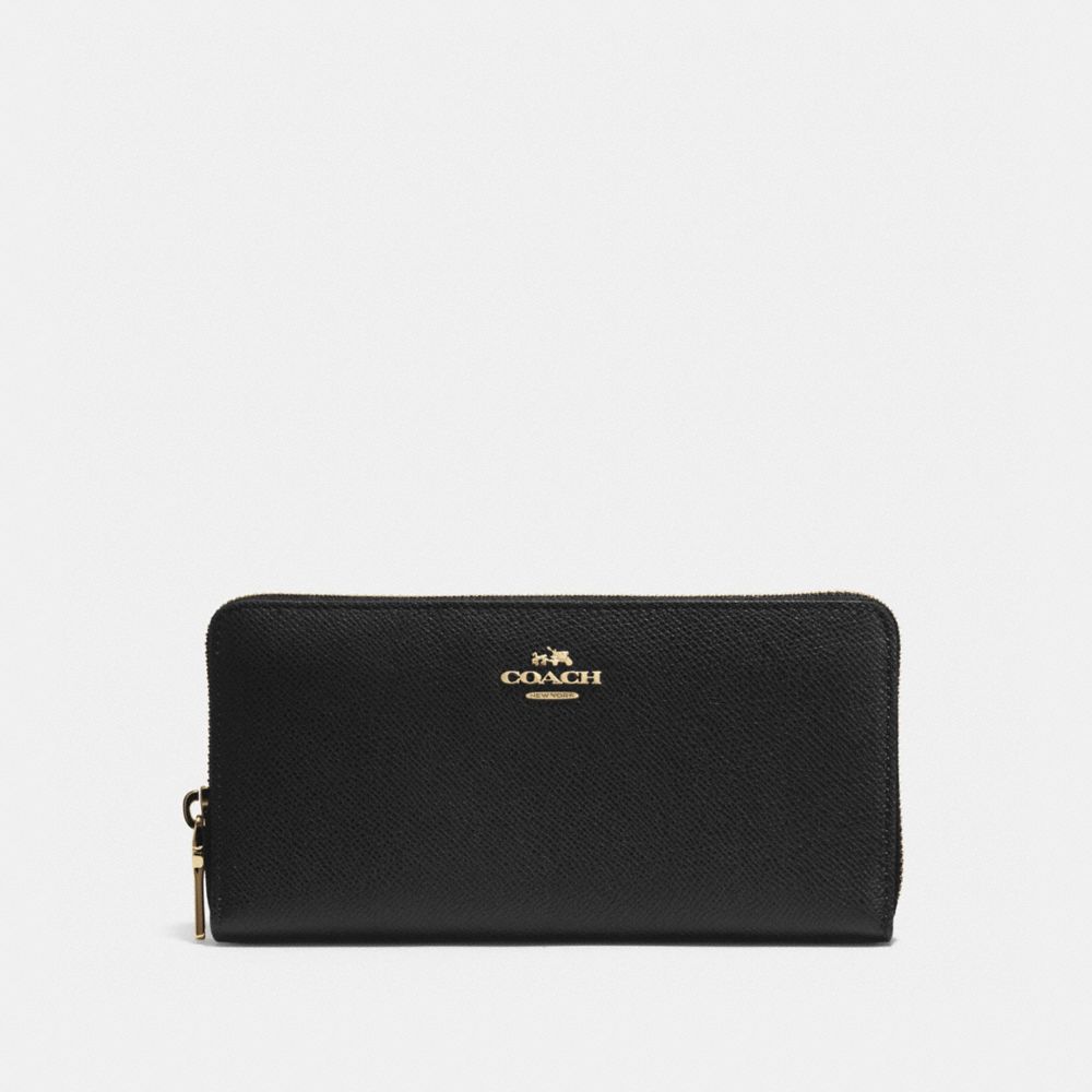 ACCORDION ZIP WALLET - LI/BLACK - COACH 52372