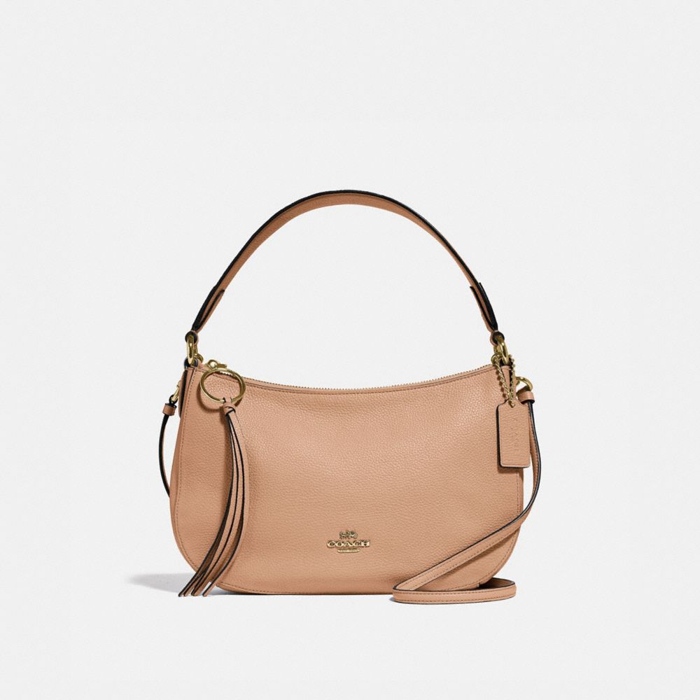 SUTTON CROSSBODY - GOLD/BEECHWOOD - COACH 52548