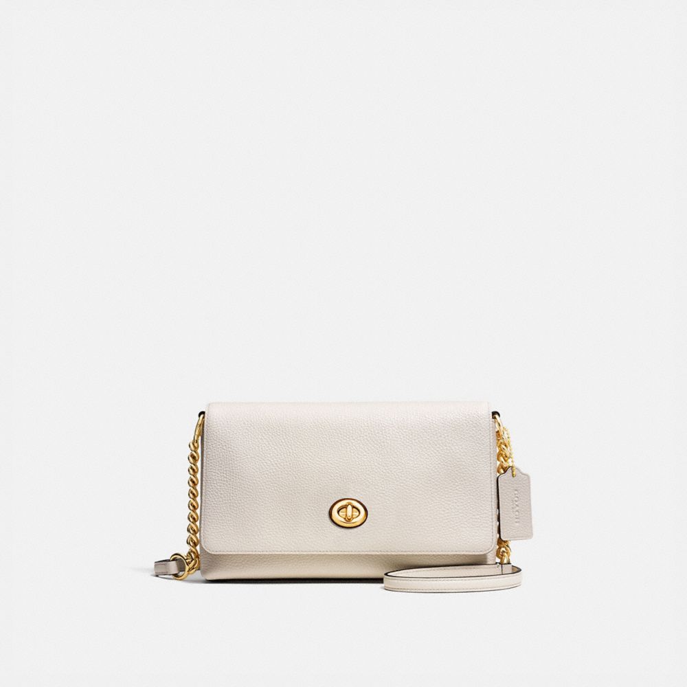 CROSSTOWN CROSSBODY - LIGHT GOLD/CHALK - COACH 53083