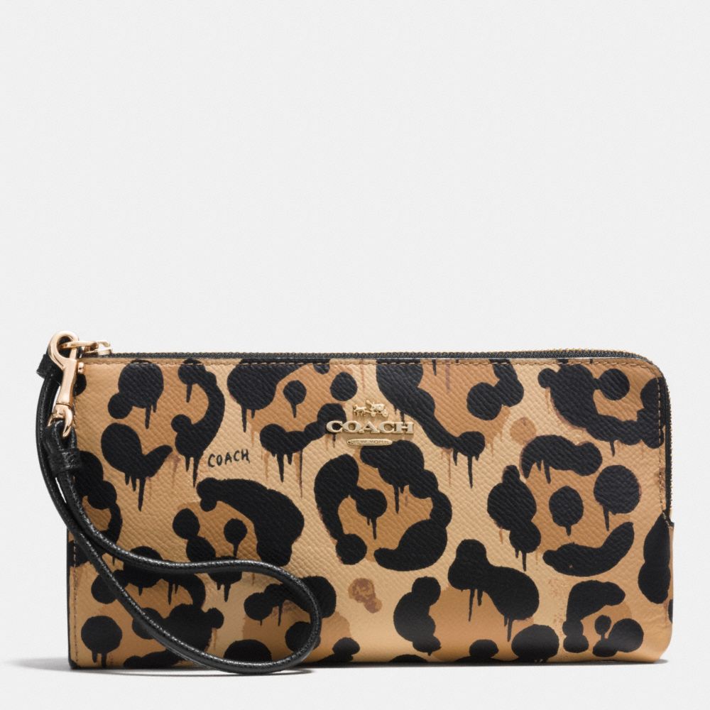 leopard print coach purse