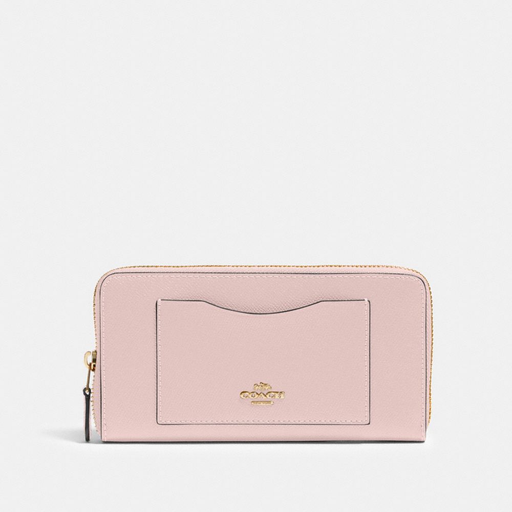 COACH 54007 - ACCORDION ZIP WALLET IM/BLOSSOM