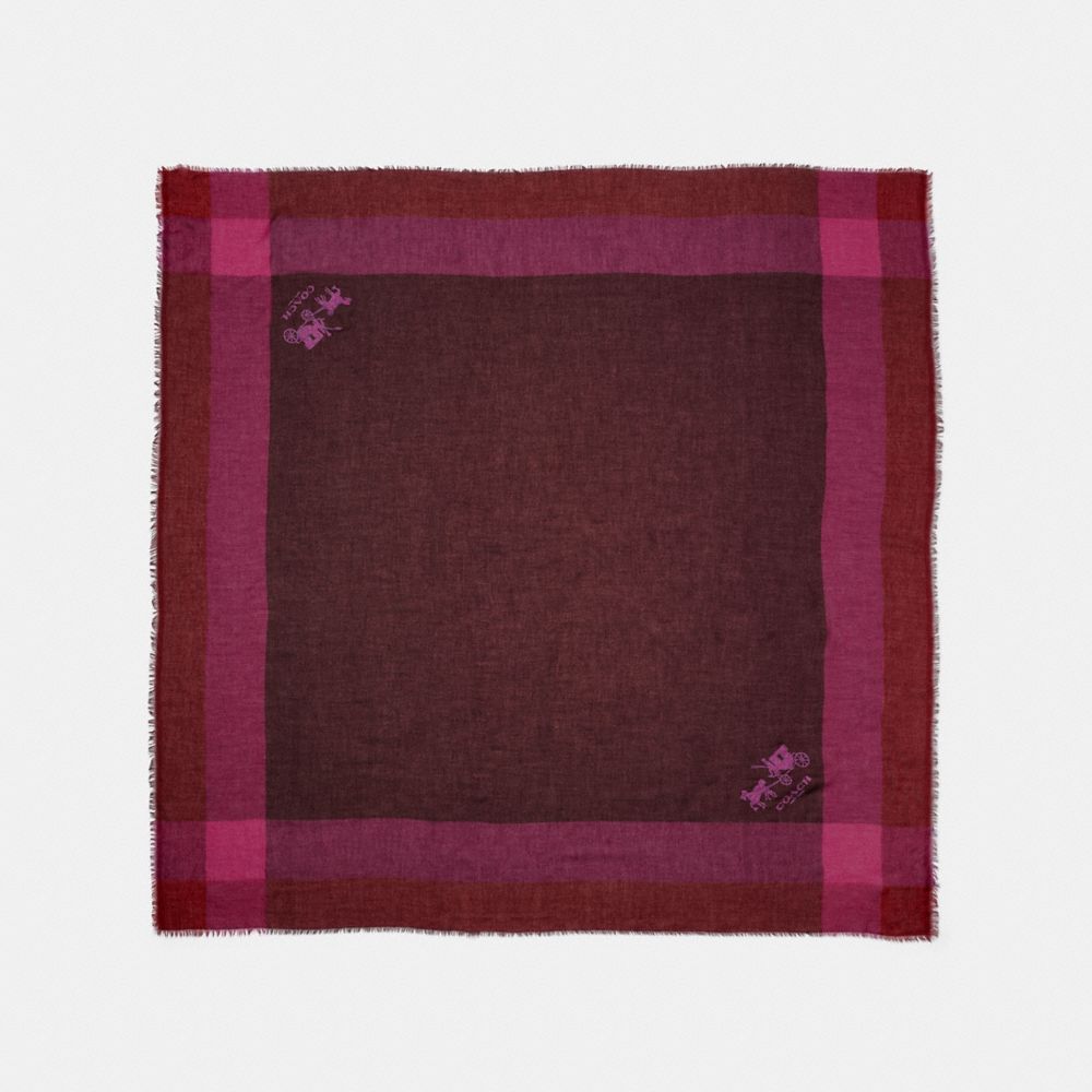 WINDOWPANE CHALLIS - 54230 - PLUM