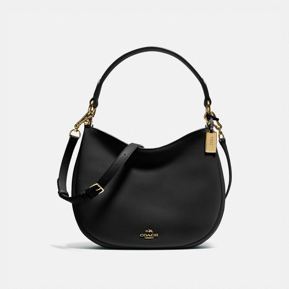 COACH 54446 MAE CROSSBODY BLACK/LIGHT-GOLD