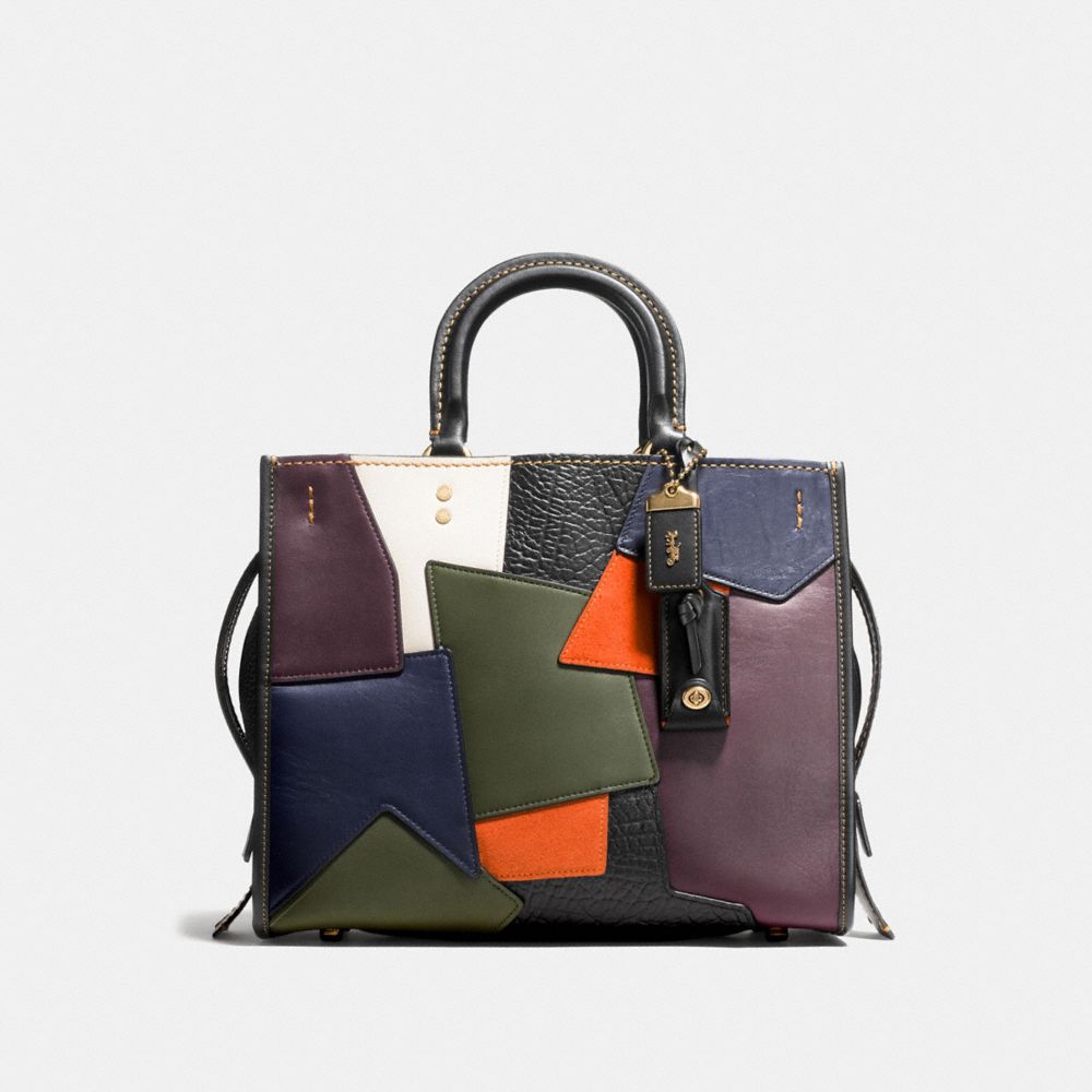 ROGUE WITH PATCHWORK - OL/BLACK MULTI - COACH 54552