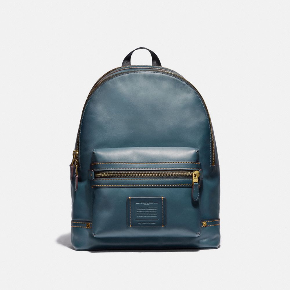 COACH 54667 - ACADEMY BACKPACK DENIM/BRASS