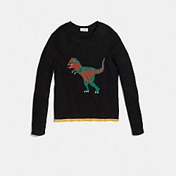 COACH 54733 Rexy Sweater BLACK