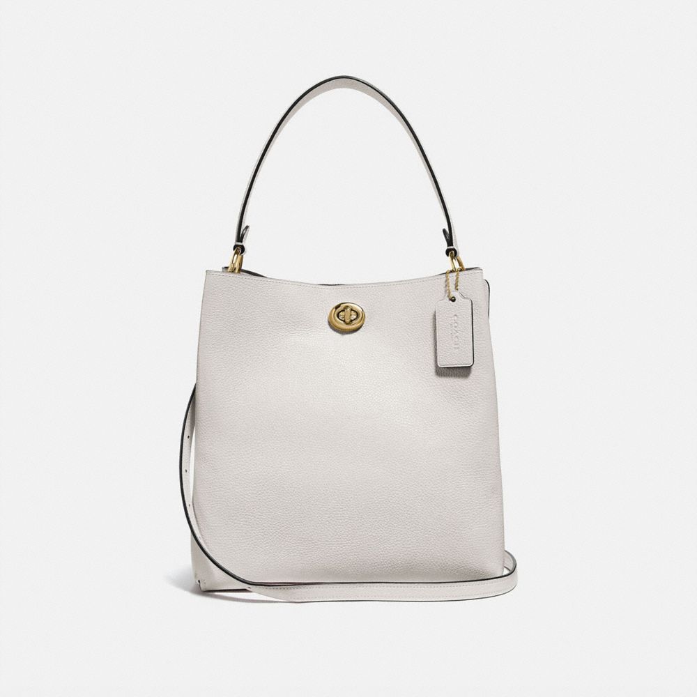 COACH 55200 Charlie Bucket Bag Gold/Chalk