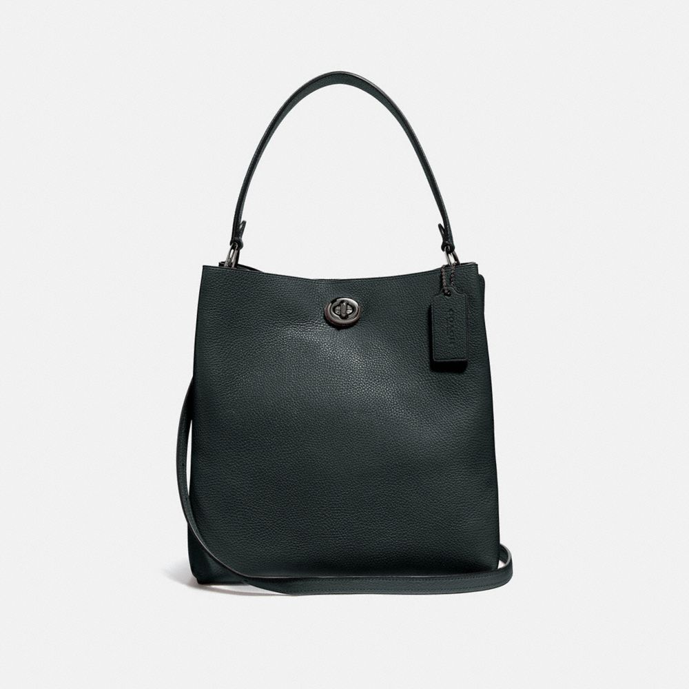 COACH 55200 CHARLIE BUCKET BAG V5/PINE-GREEN