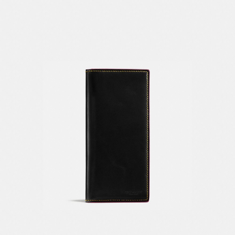 BOXED BREAST POCKET WALLET - BLACK - COACH 55249B