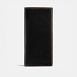 COACH 55249B Boxed Breast Pocket Wallet BLACK