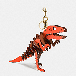 LARGE REXY BAG CHARM - 55426 - GD/PEPPER SADDLE