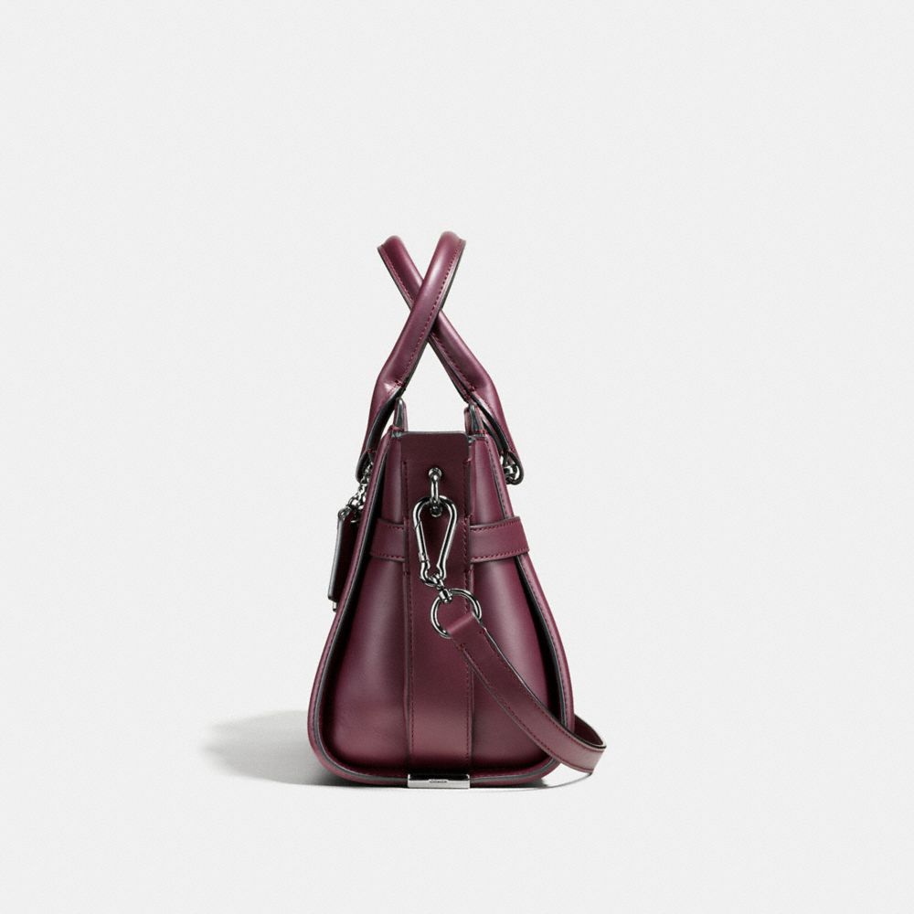 coach swagger oxblood