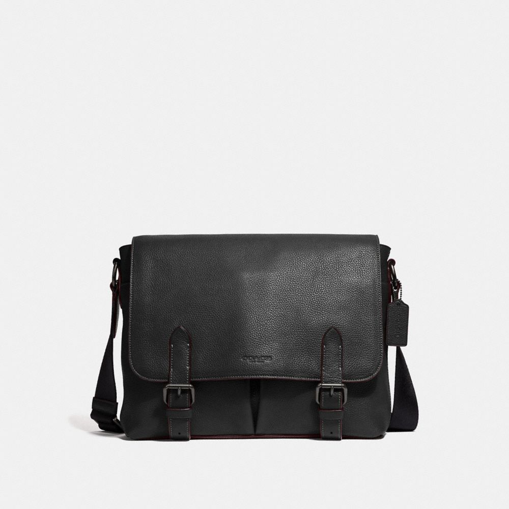 COACH 55552 Metropolitan Soft Messenger QB/BLACK