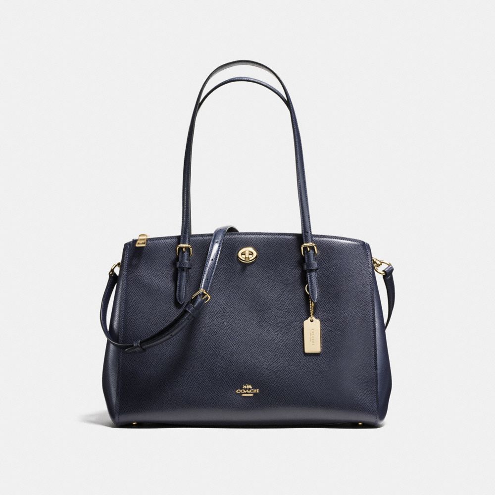 COACH 55681 - TURNLOCK CARRYALL NAVY/LIGHT GOLD