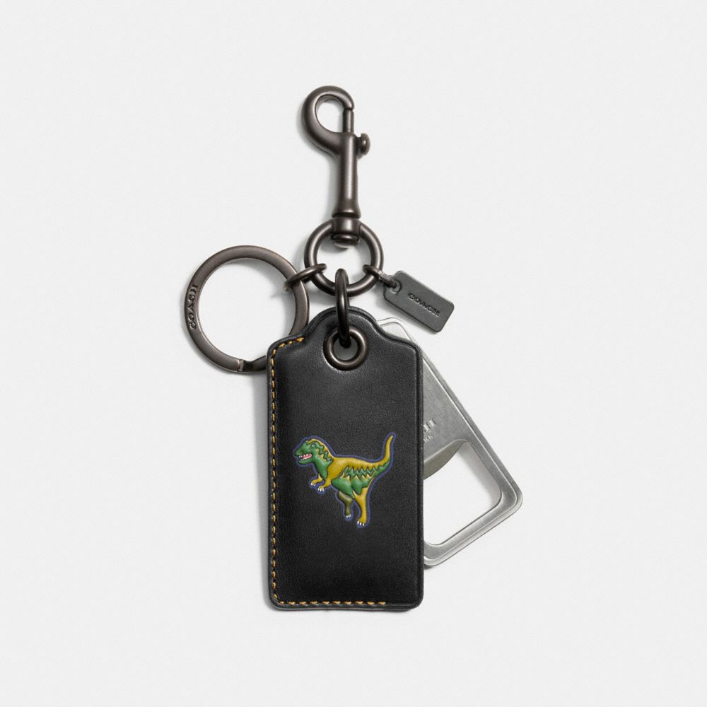 COACH 56144 REXY BOTTLE OPENER BLACK