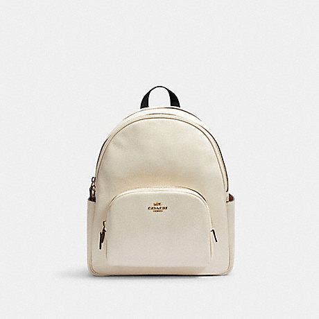 COACH Court Backpack - GOLD/CHALK - 5666