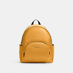 Court Backpack - 5666 - Gold/Mustard Yellow