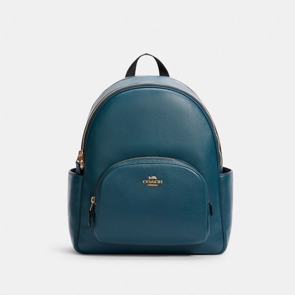 COURT BACKPACK - IM/PEACOCK - COACH 5666