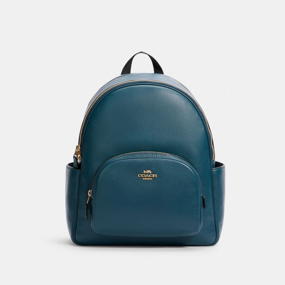 COACH 5666 Court Backpack IM/PEACOCK