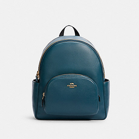 COACH 5666 COURT BACKPACK IM/PEACOCK