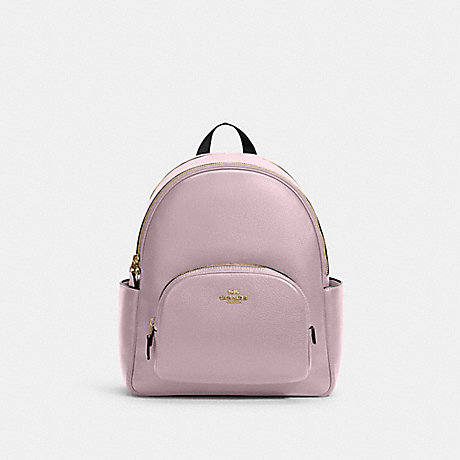 COACH 5666 Court Backpack Gold/Pink