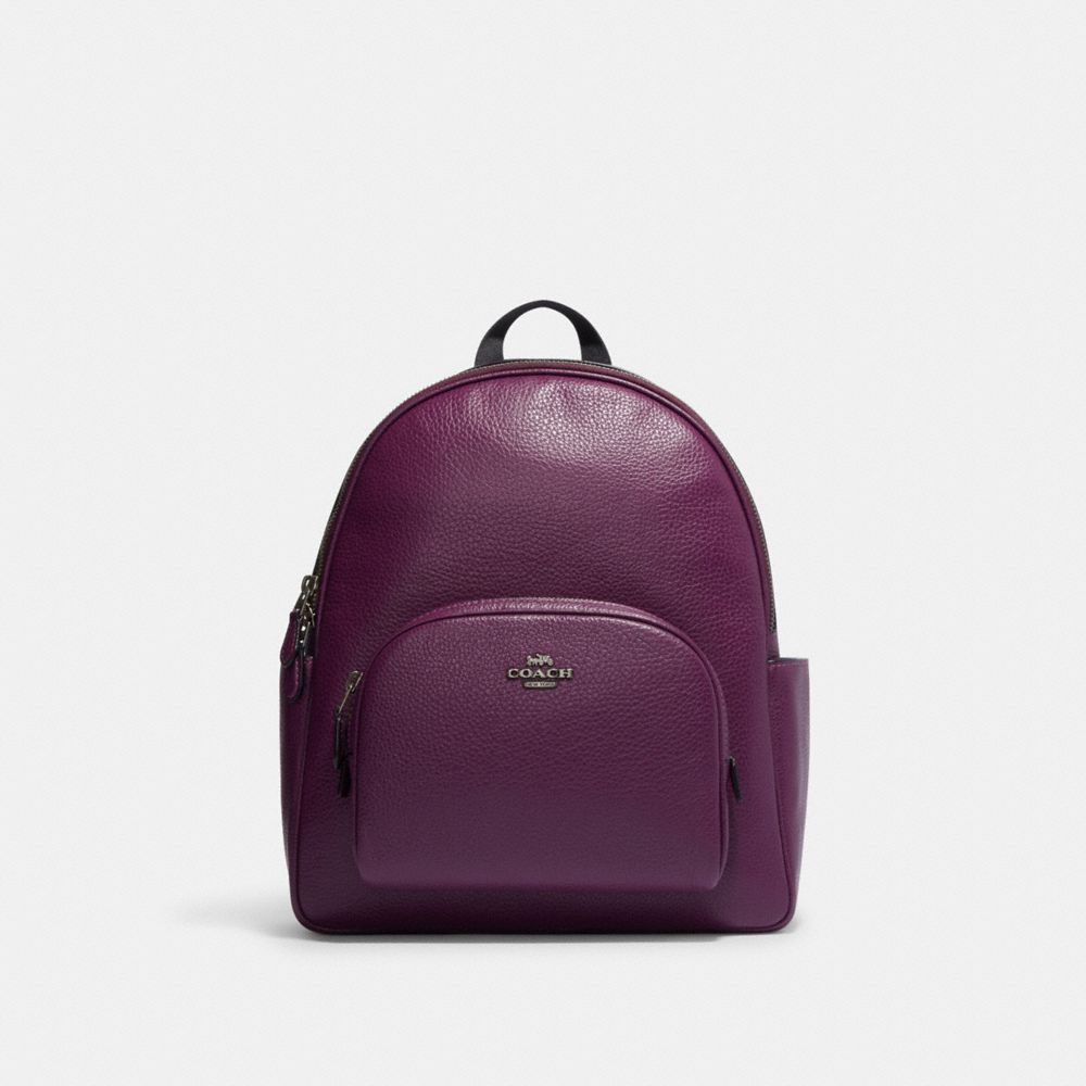 COACH 5666 - COURT BACKPACK - QB/BOYSENBERRY | COACH HANDBAGS