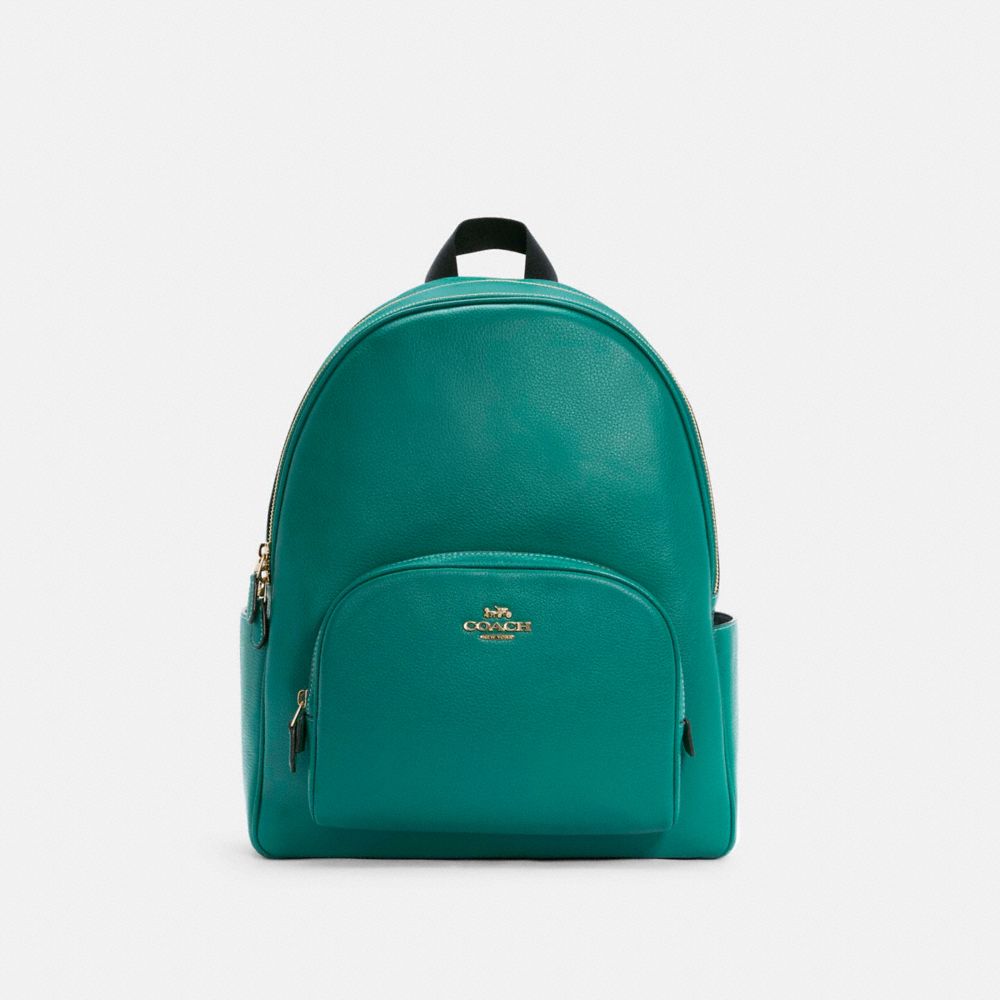 COACH 5669 LARGE COURT BACKPACK IM/BRIGHT JADE