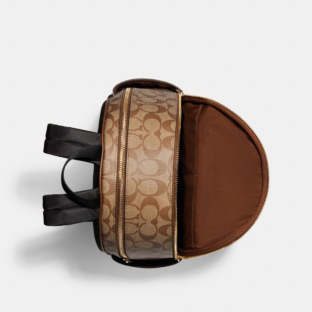 COURT BACKPACK IN SIGNATURE CANVAS