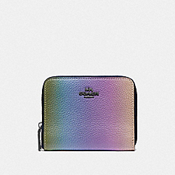 SMALL ZIP AROUND WALLET WITH OMBRE - 57093 - GM/MULTICOLOR