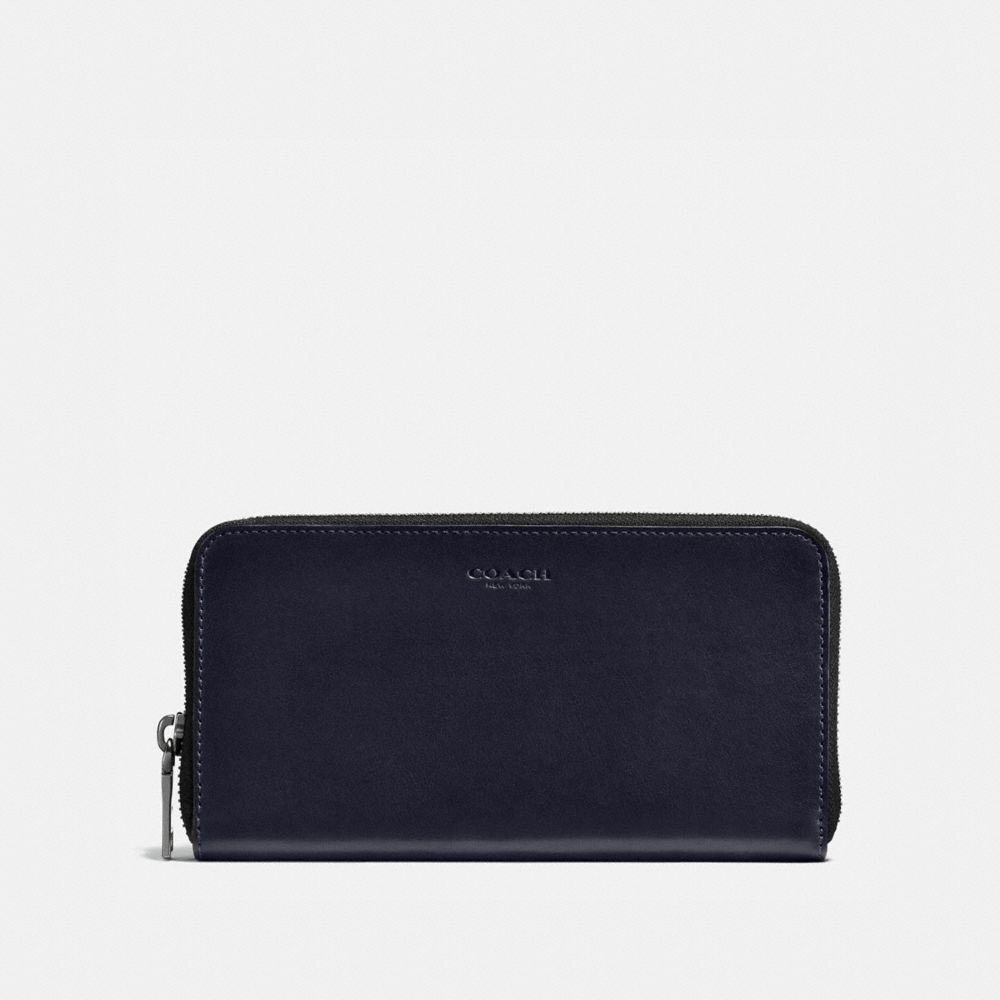 COACH 57098 Accordion Wallet MIDNIGHT