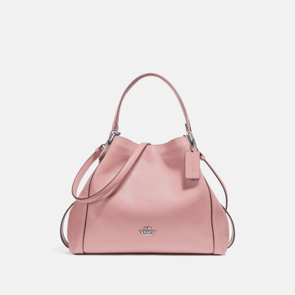 COACH EDIE SHOULDER BAG 28 - BLOSSOM/SILVER - 57124