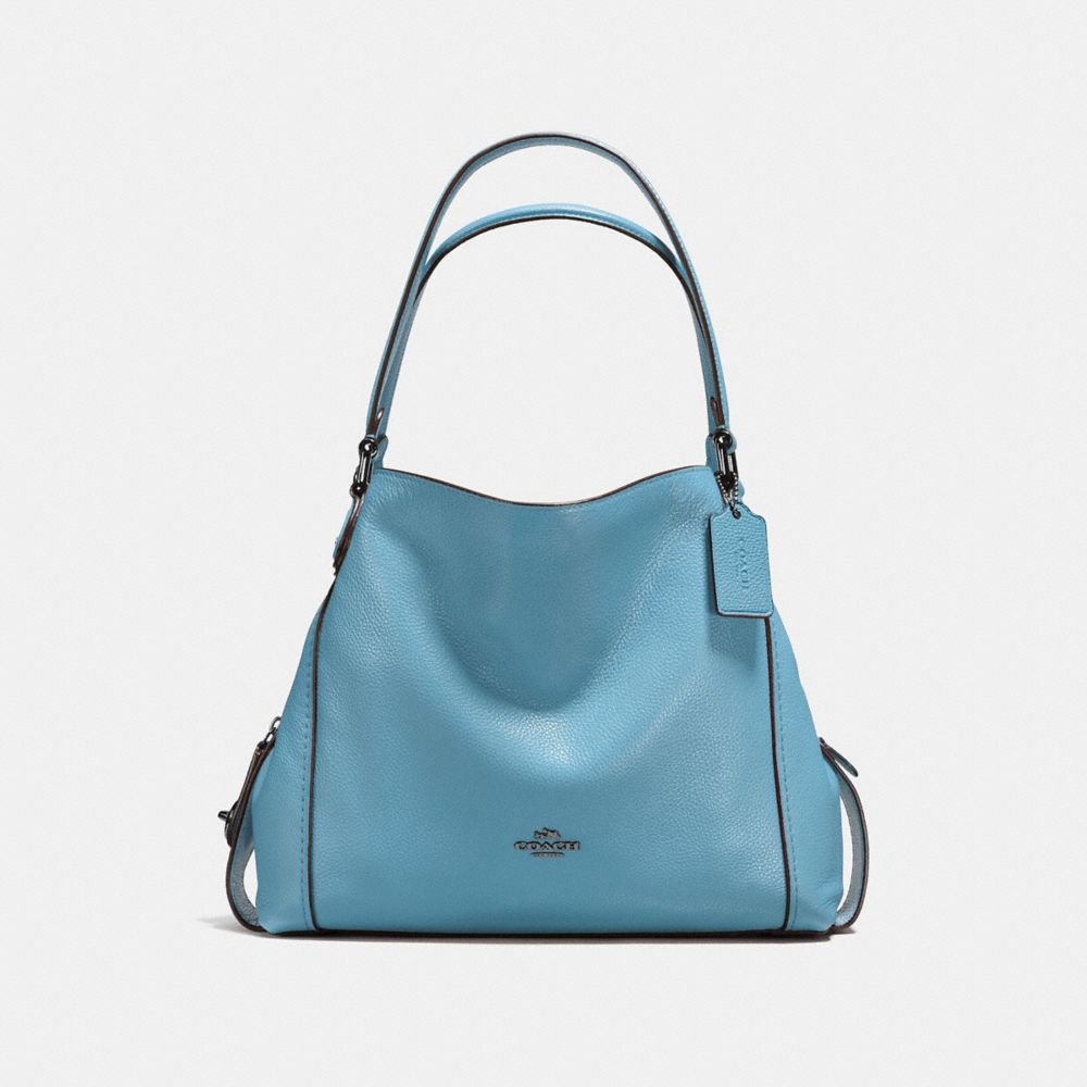 COACH 57125 Edie Shoulder Bag 31 DK/CHAMBRAY