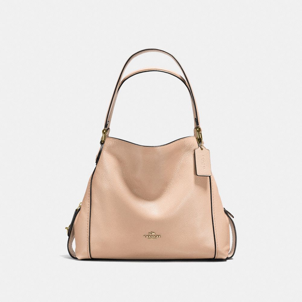 EDIE SHOULDER BAG 31 - LI/BEECHWOOD - COACH 57125