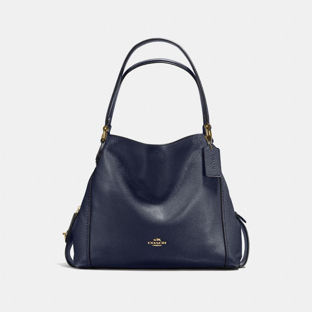 COACH 57125 - EDIE SHOULDER BAG 31 LI/NAVY