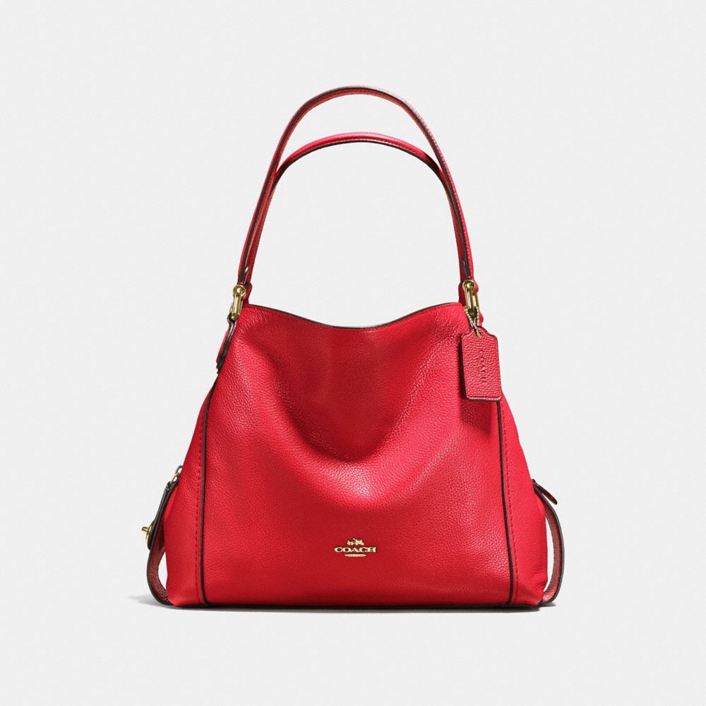 EDIE SHOULDER BAG 31 - LI/JASPER - COACH 57125