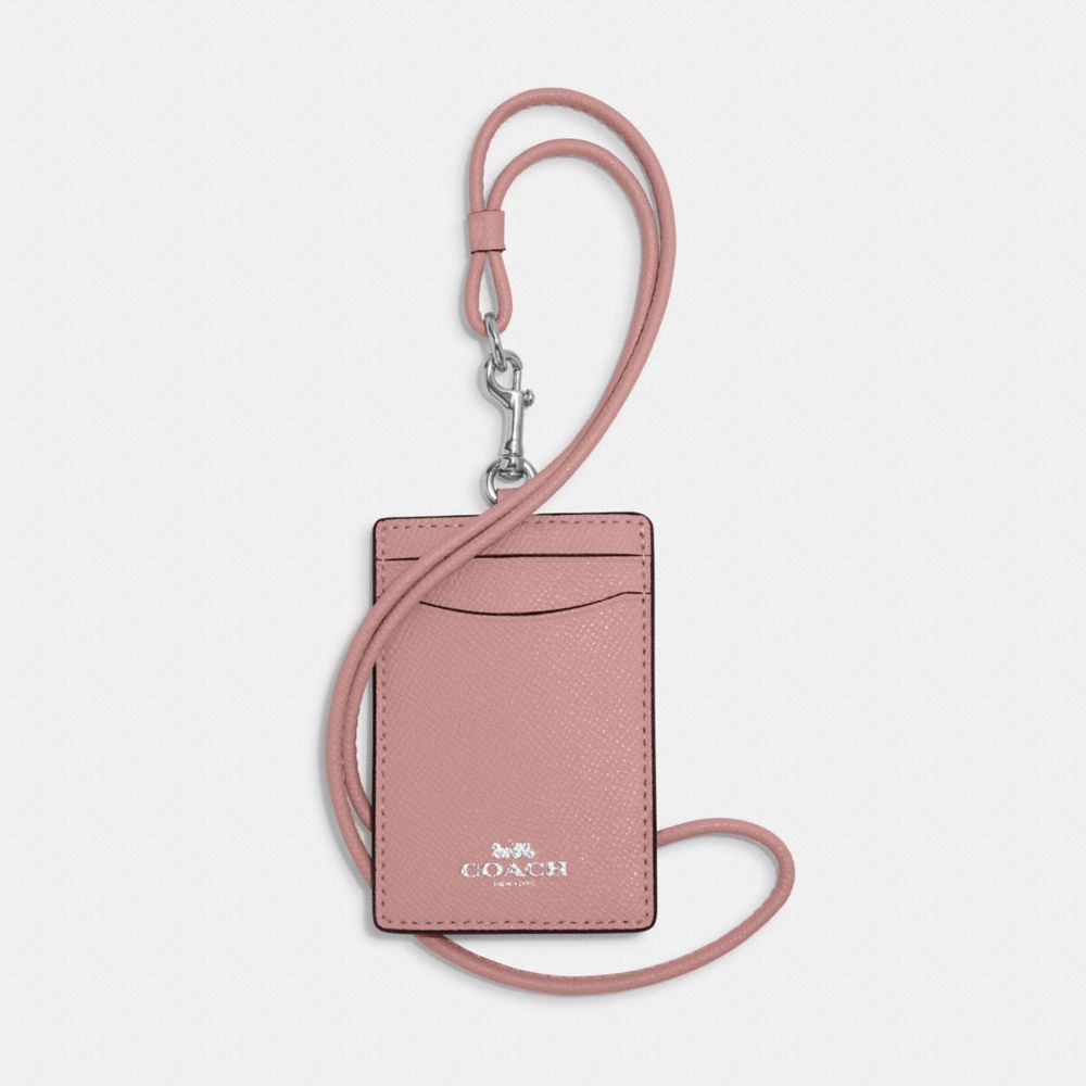 Id Lanyard - 57311 - Silver/Light Pink