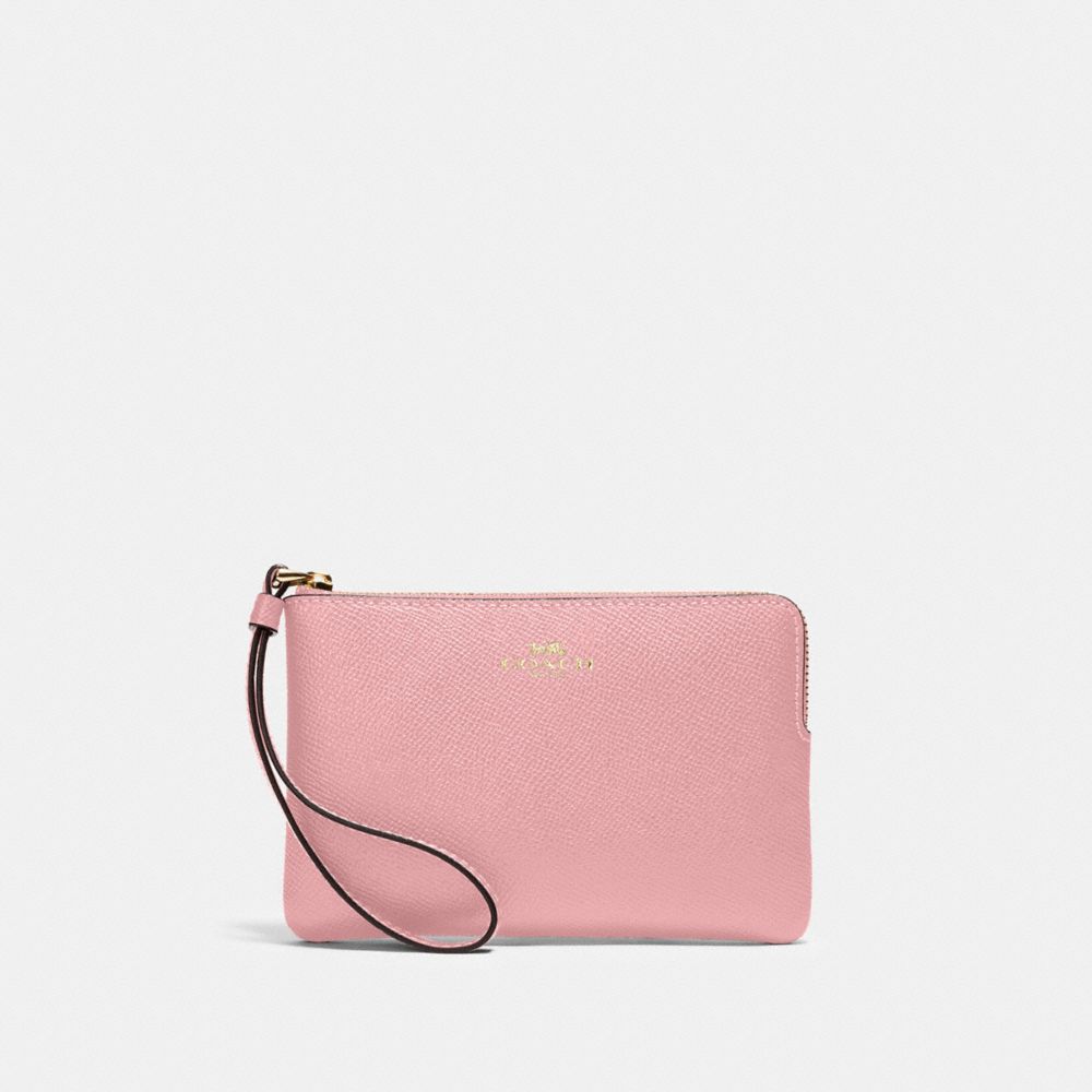 COACH 58032 - CORNER ZIP WRISTLET IM/BUBBLEGUM