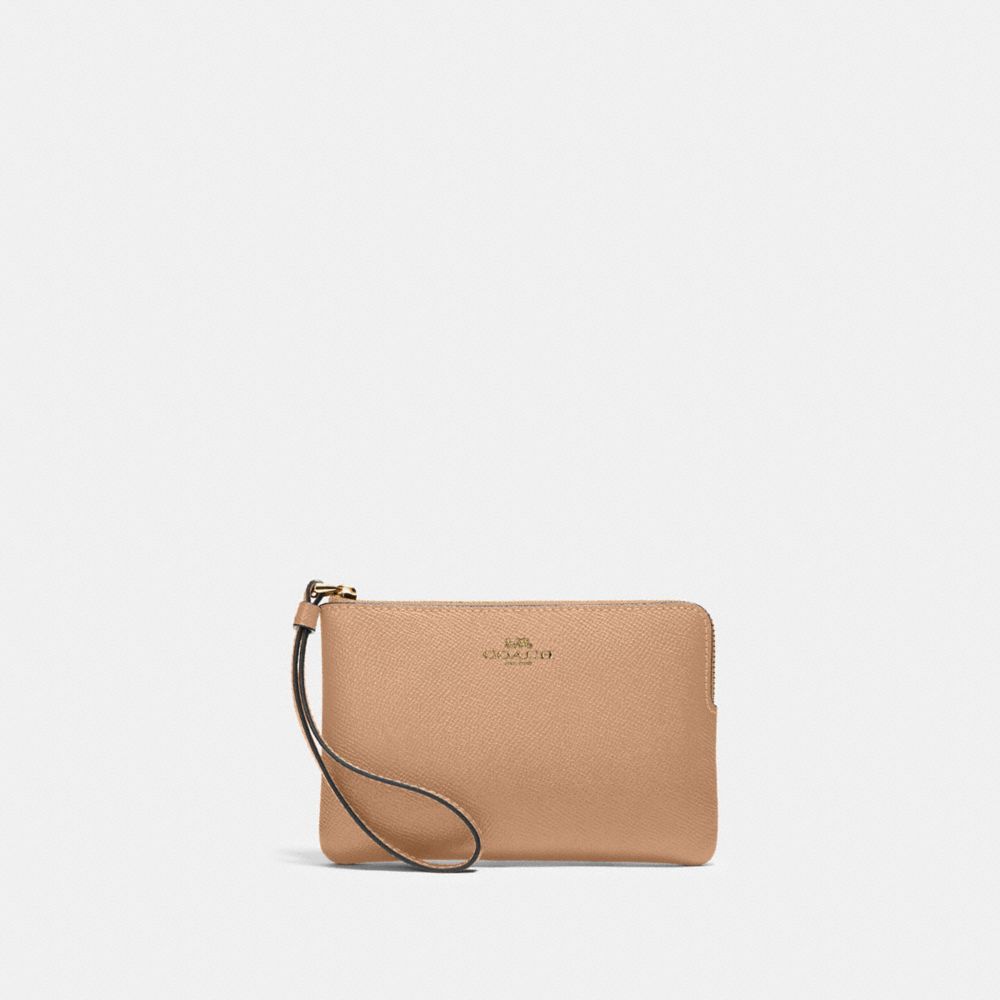 CORNER ZIP WRISTLET - 58032 - IM/TAUPE