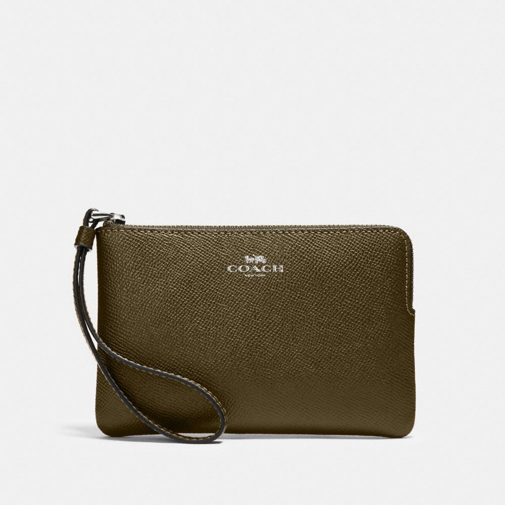 CORNER ZIP WRISTLET - QB/KELP - COACH 58032