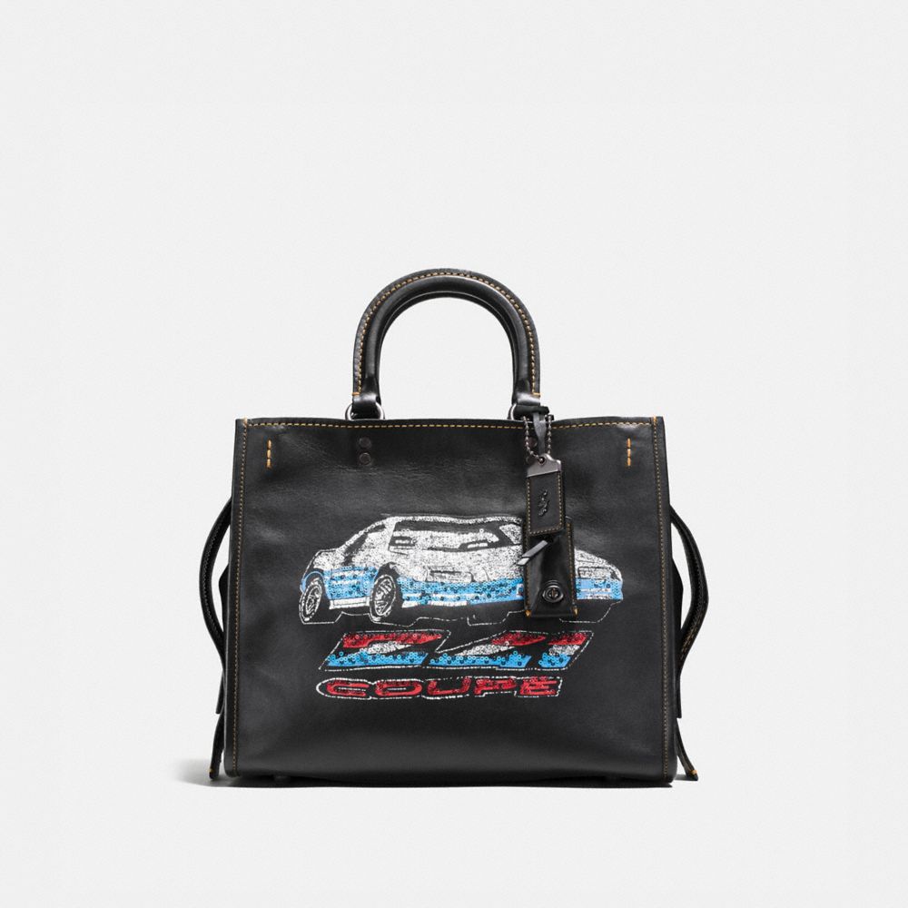 COACH ROGUE WITH CAR - BLACK/BLACK COPPER - 58151