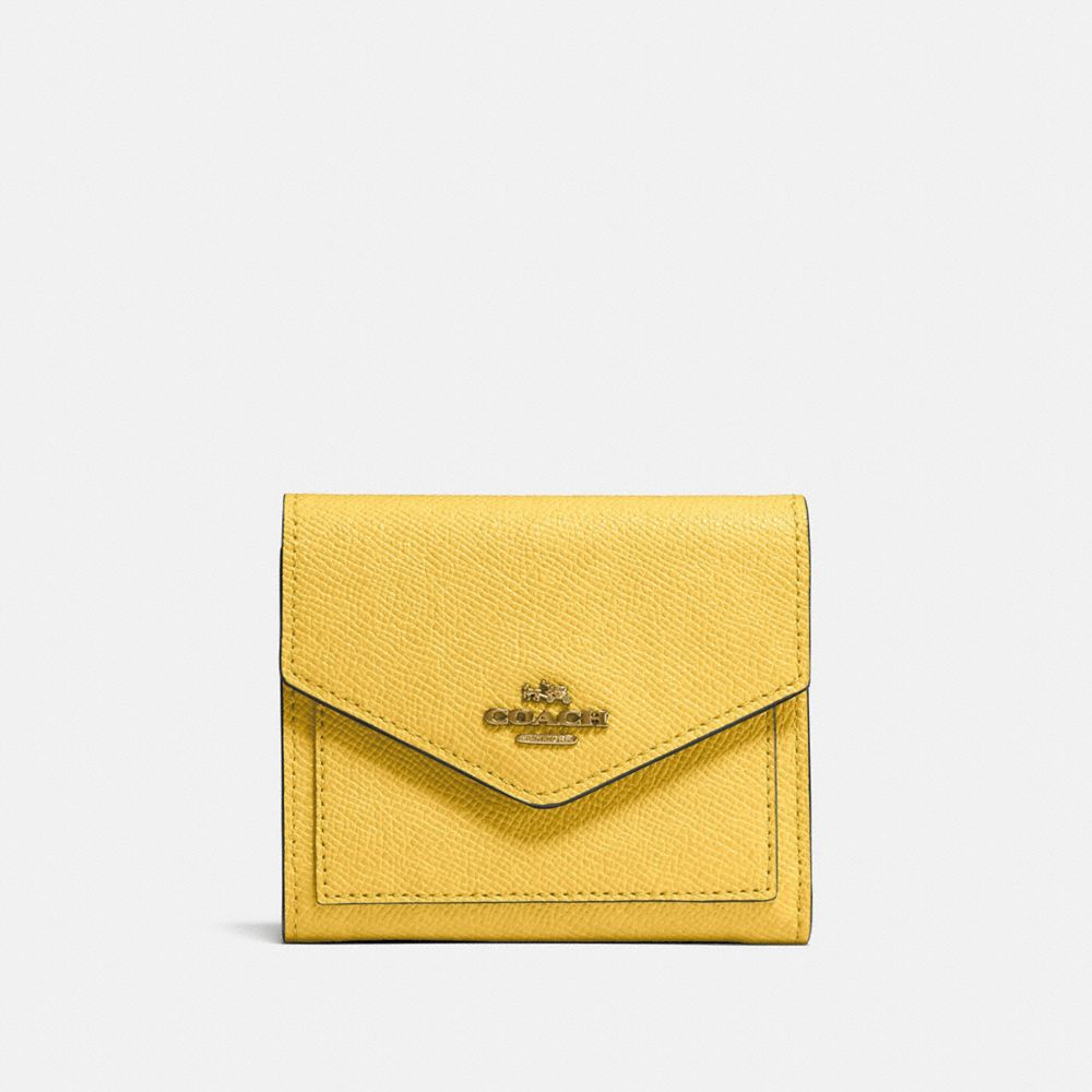 SMALL WALLET - B4/SUNLIGHT - COACH 58298