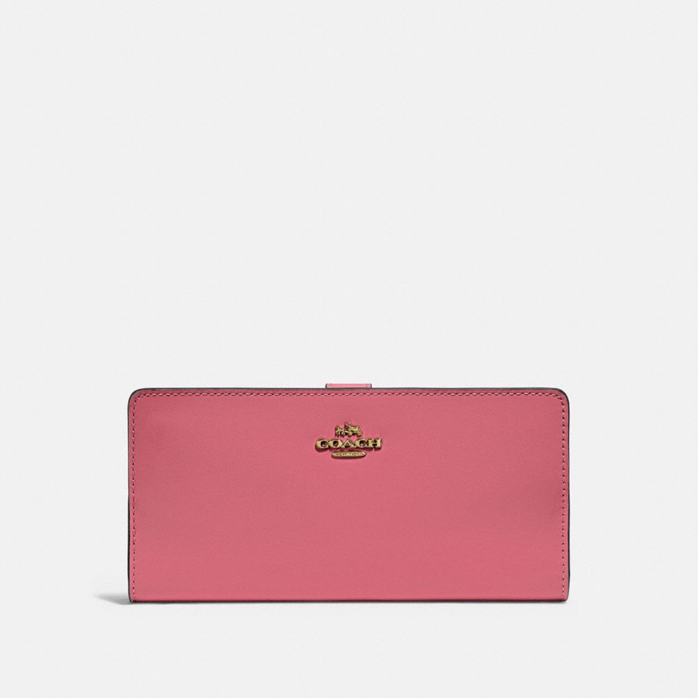 Skinny Wallet - 58586 - Brass/Red