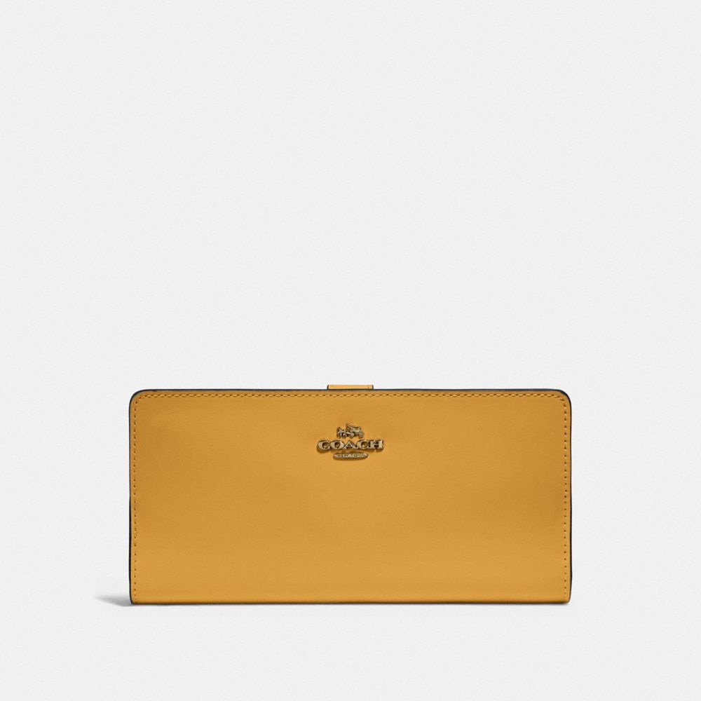 Skinny Wallet - 58586 - Brass/Buttercup