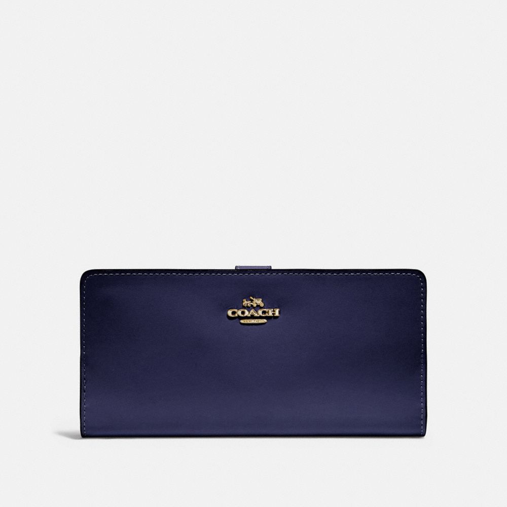 Skinny Wallet - 58586 - Gold/Cadet