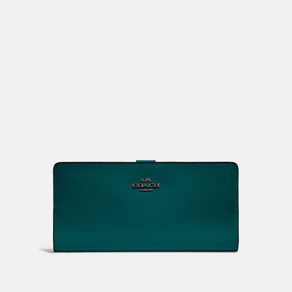 COACH 58586 - SKINNY WALLET V5/FOREST