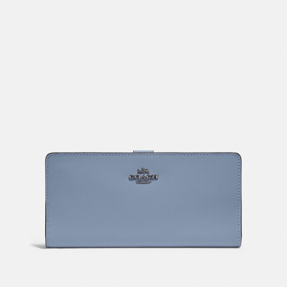 COACH 58586 Skinny Wallet V5/BLUEBELL