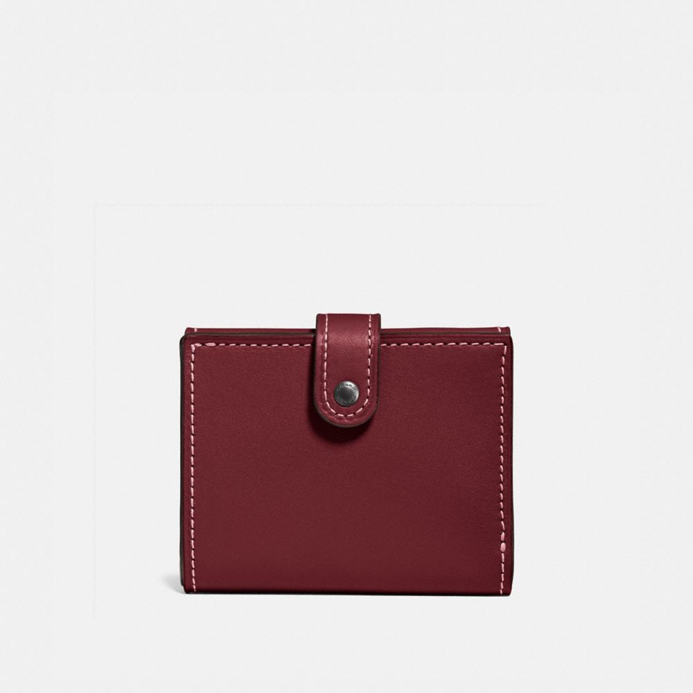 COACH 58851 Small Trifold Wallet BP/BORDEAUX