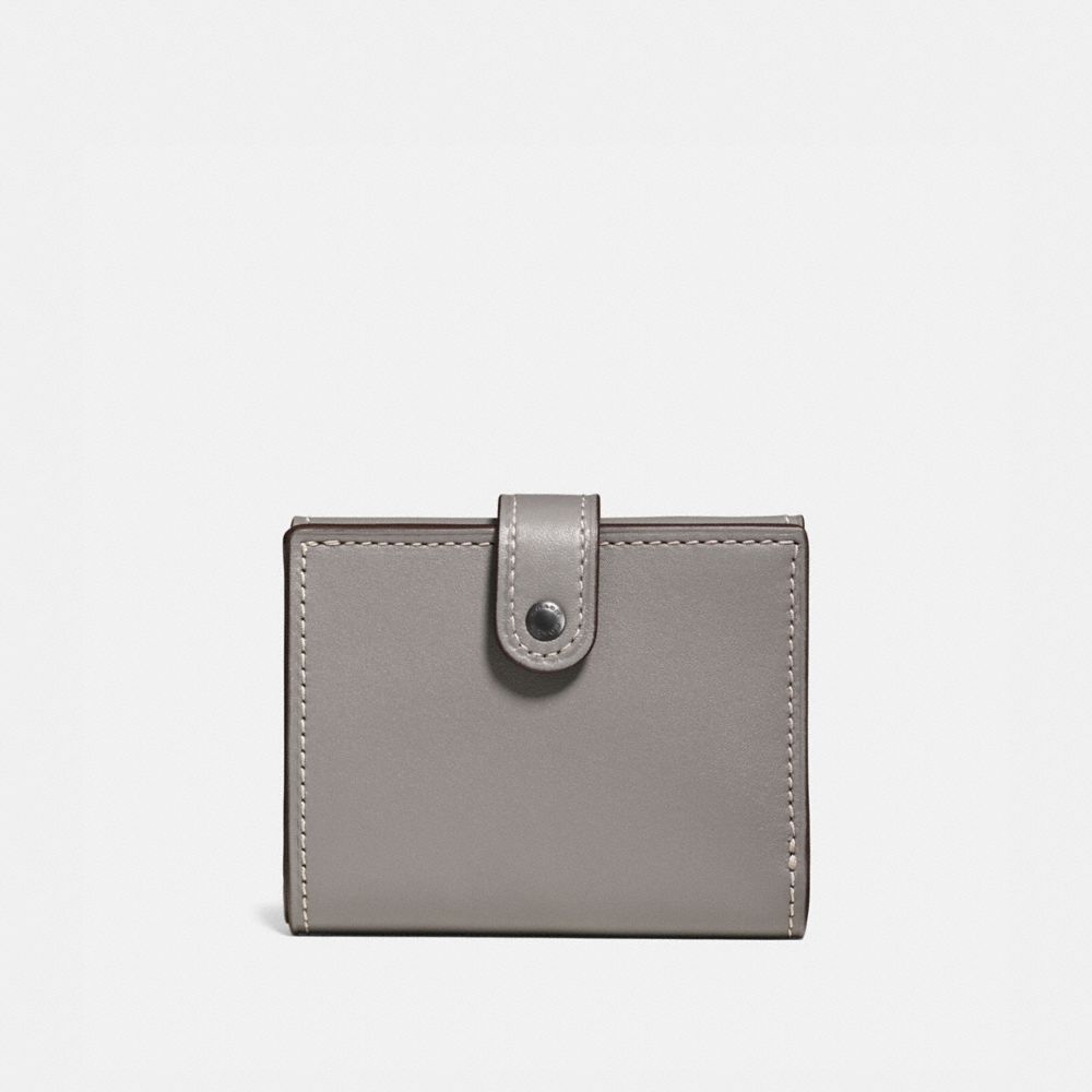 SMALL TRIFOLD WALLET - BP/HEATHER GREY - COACH 58851