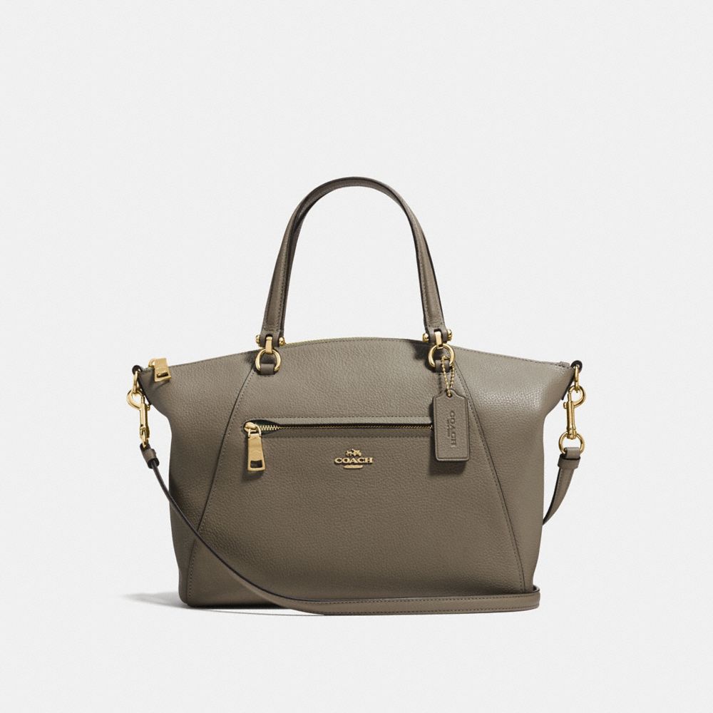 COACH 58874 PRAIRIE SATCHEL GOLD/MOSS